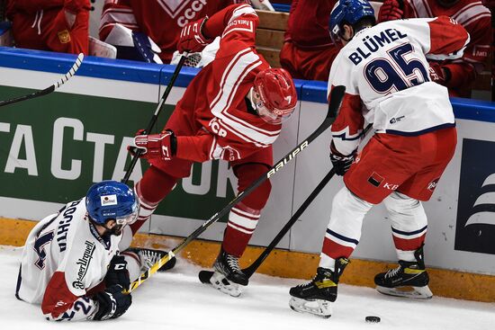 Russia Ice Hockey Euro Tour Russia - Czech Republic
