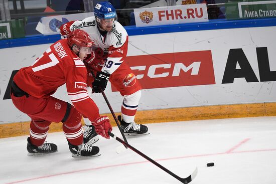 Russia Ice Hockey Euro Tour Russia - Czech Republic