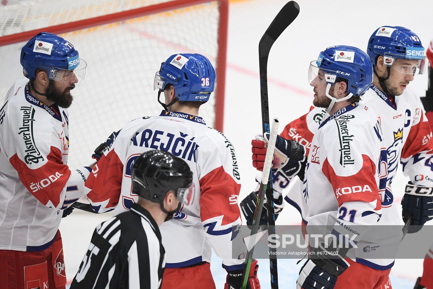 Russia Ice Hockey Euro Tour Russia - Czech Republic