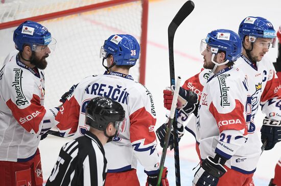 Russia Ice Hockey Euro Tour Russia - Czech Republic