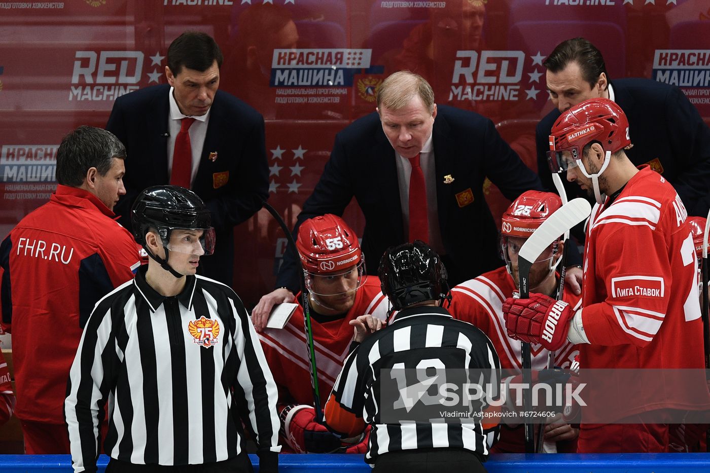 Russia Ice Hockey Euro Tour Russia - Czech Republic