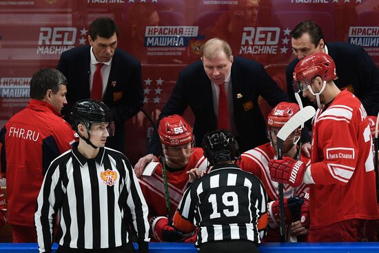 Russia Ice Hockey Euro Tour Russia - Czech Republic