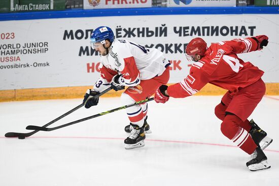 Russia Ice Hockey Euro Tour Russia - Czech Republic