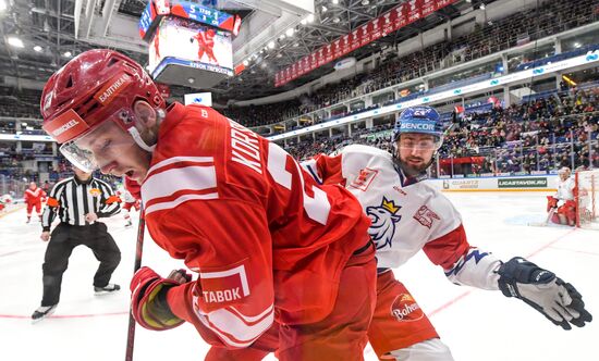 Russia Ice Hockey Euro Tour Russia - Czech Republic