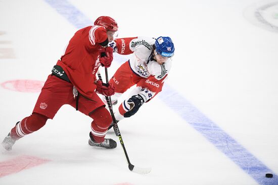 Russia Ice Hockey Euro Tour Russia - Czech Republic