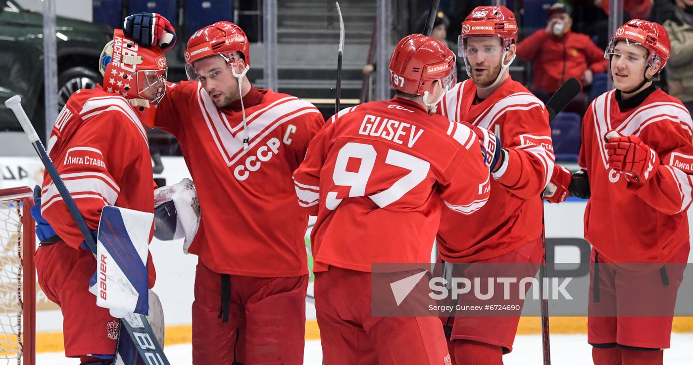 Russia Ice Hockey Euro Tour Russia - Czech Republic