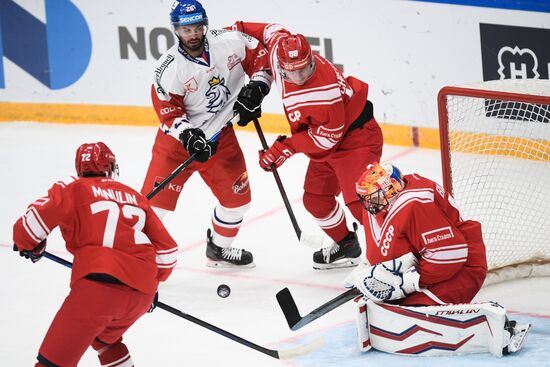 Russia Ice Hockey Euro Tour Russia - Czech Republic