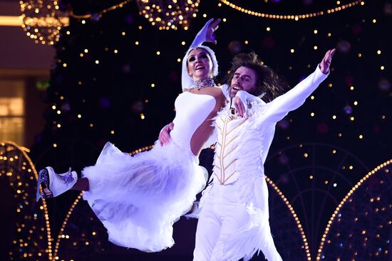 Russia Swan Lake Ice Show