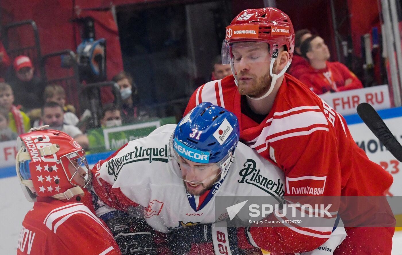 Russia Ice Hockey Euro Tour Russia - Czech Republic