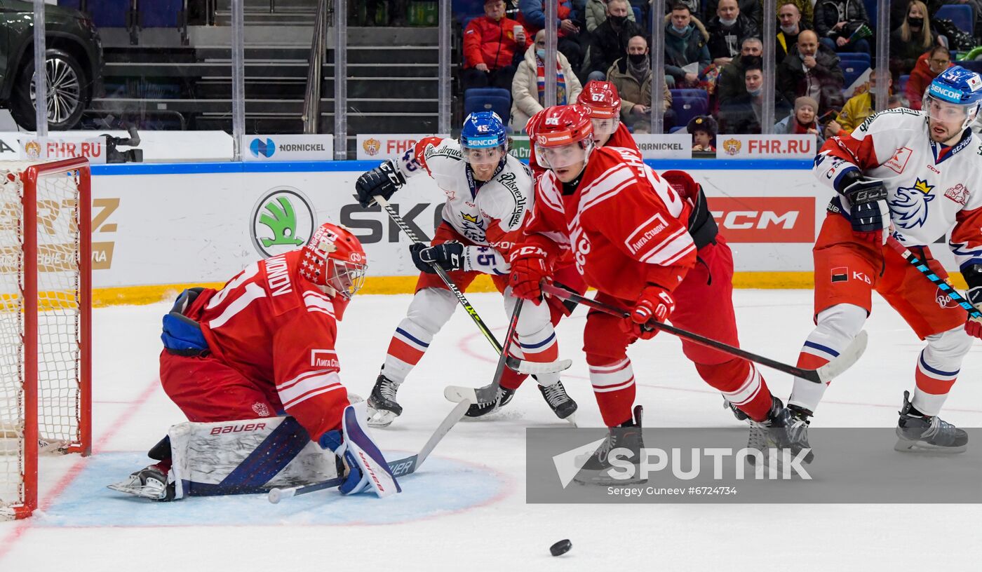 Russia Ice Hockey Euro Tour Russia - Czech Republic