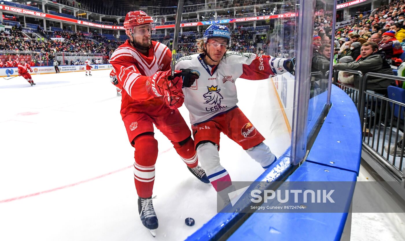 Russia Ice Hockey Euro Tour Russia - Czech Republic