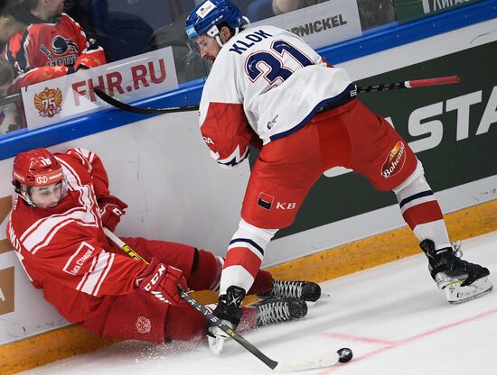 Russia Ice Hockey Euro Tour Russia - Czech Republic