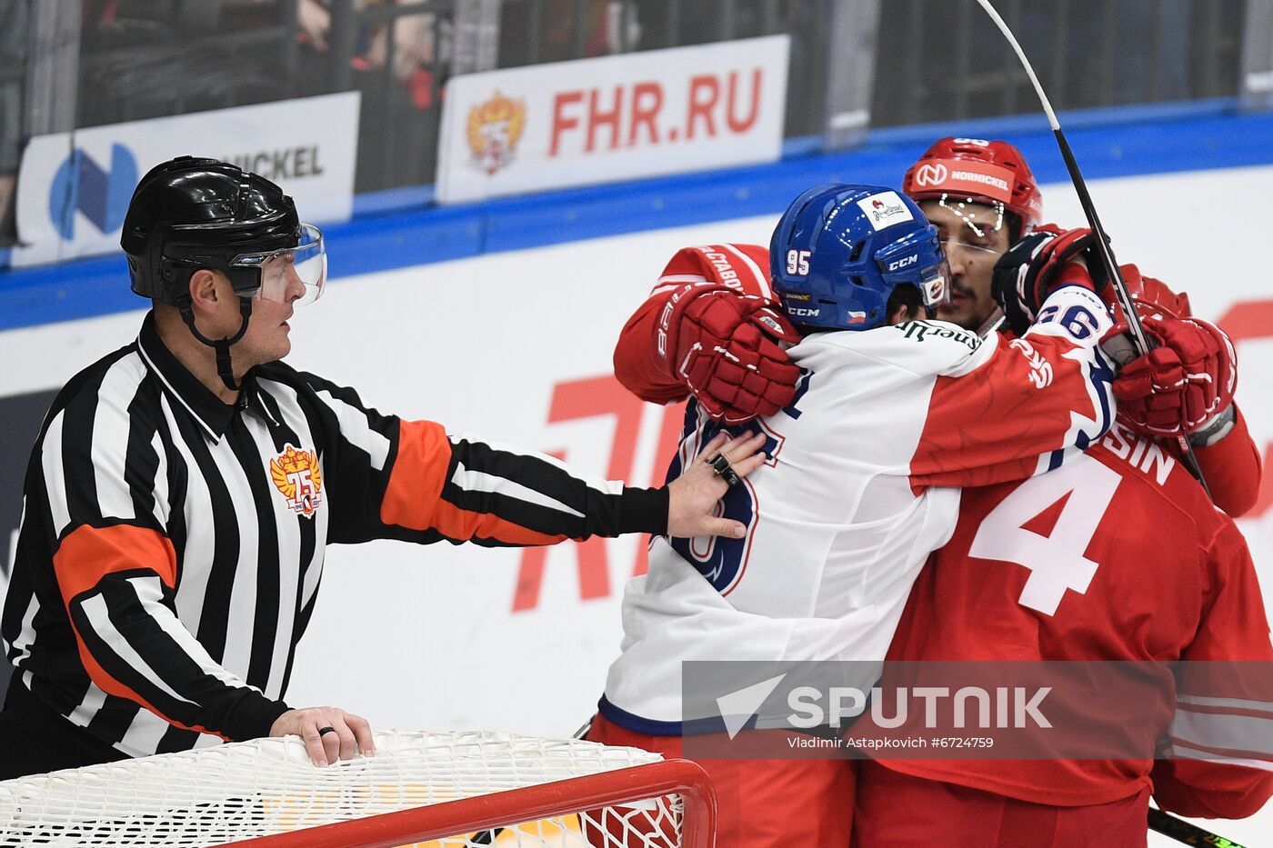 Russia Ice Hockey Euro Tour Russia - Czech Republic