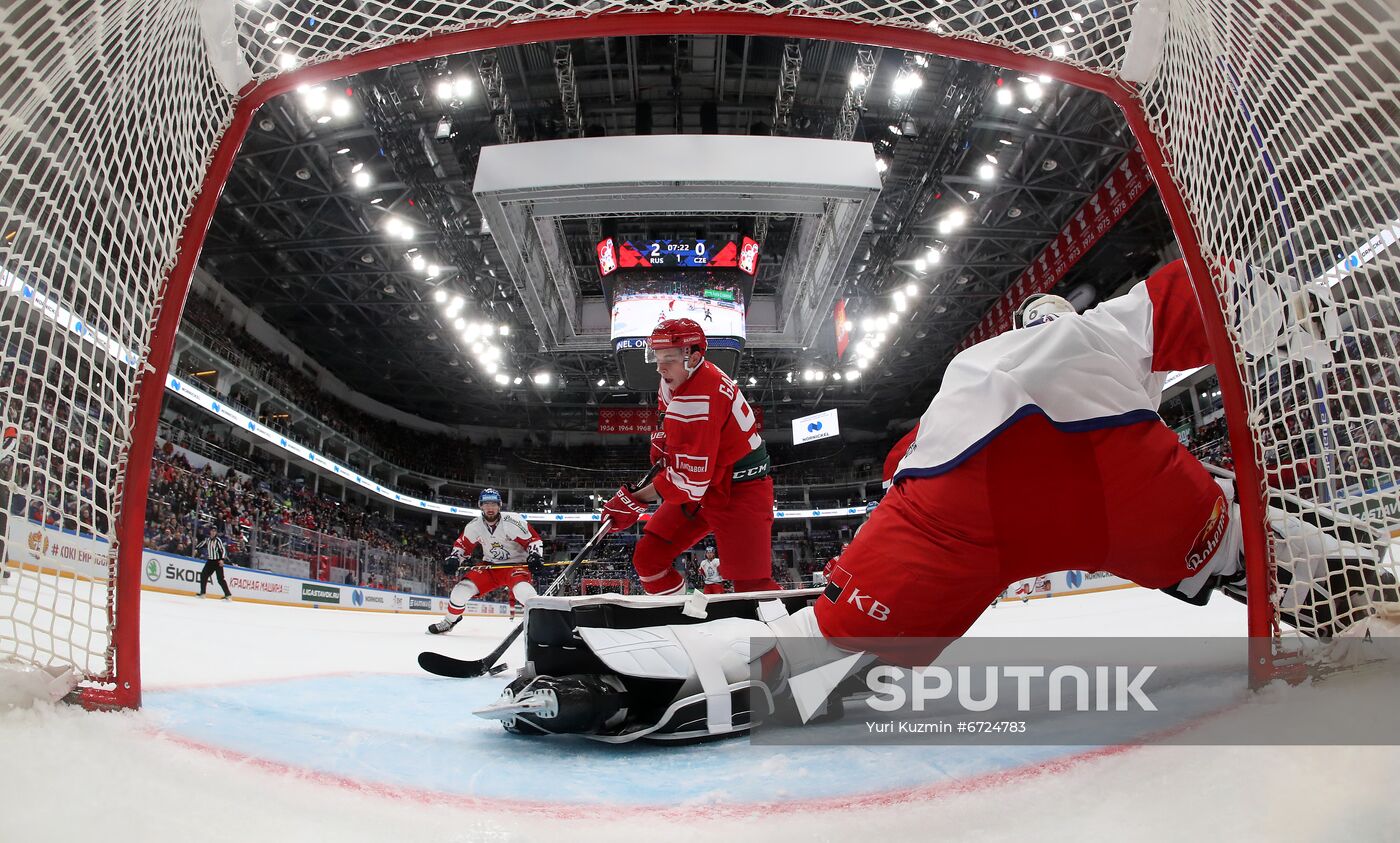 Russia Ice Hockey Euro Tour Russia - Czech Republic