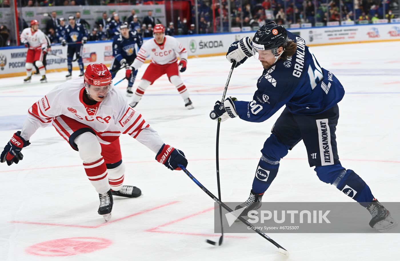 Russia Ice Hockey Euro Tour Russia - Finland