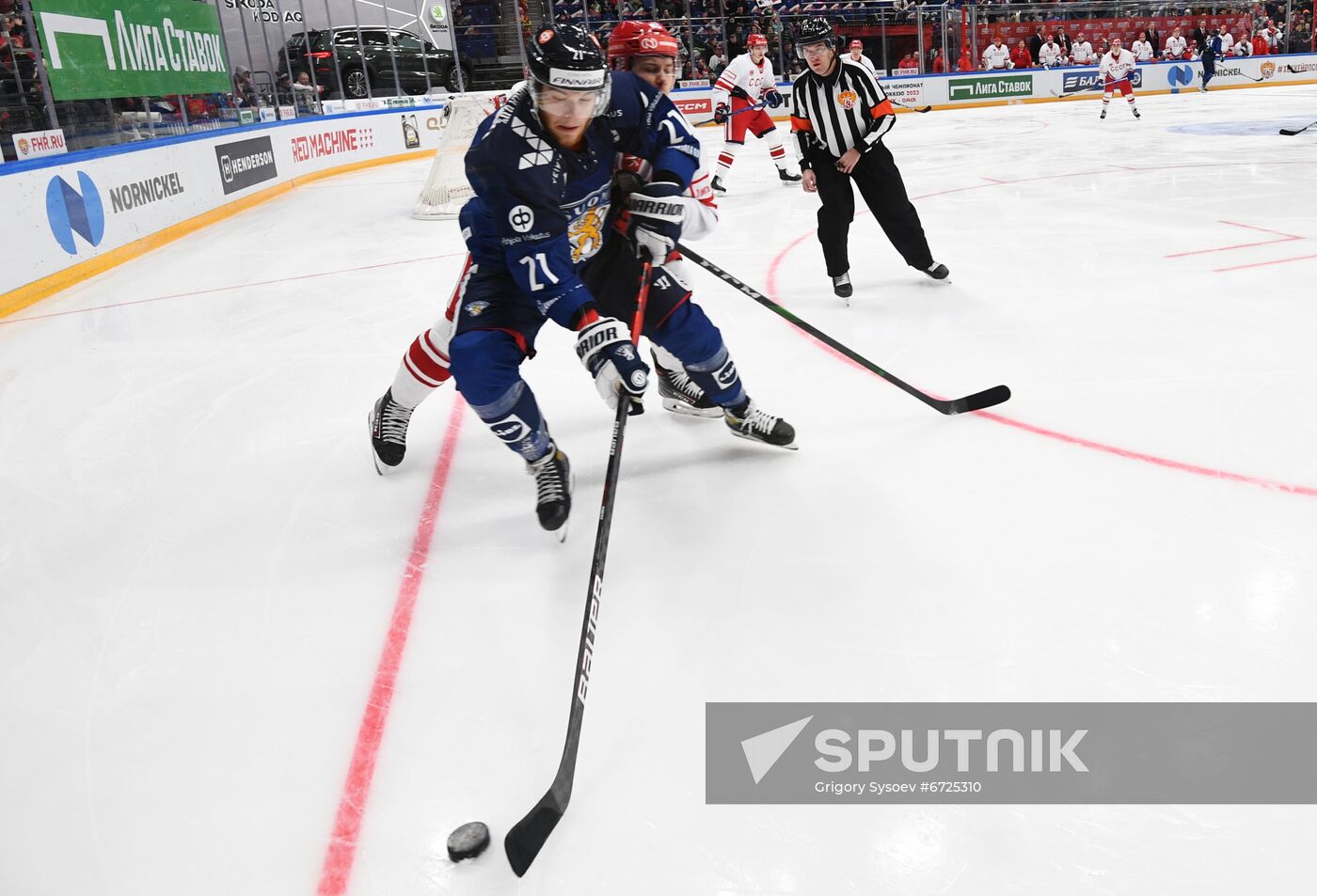 Russia Ice Hockey Euro Tour Russia - Finland