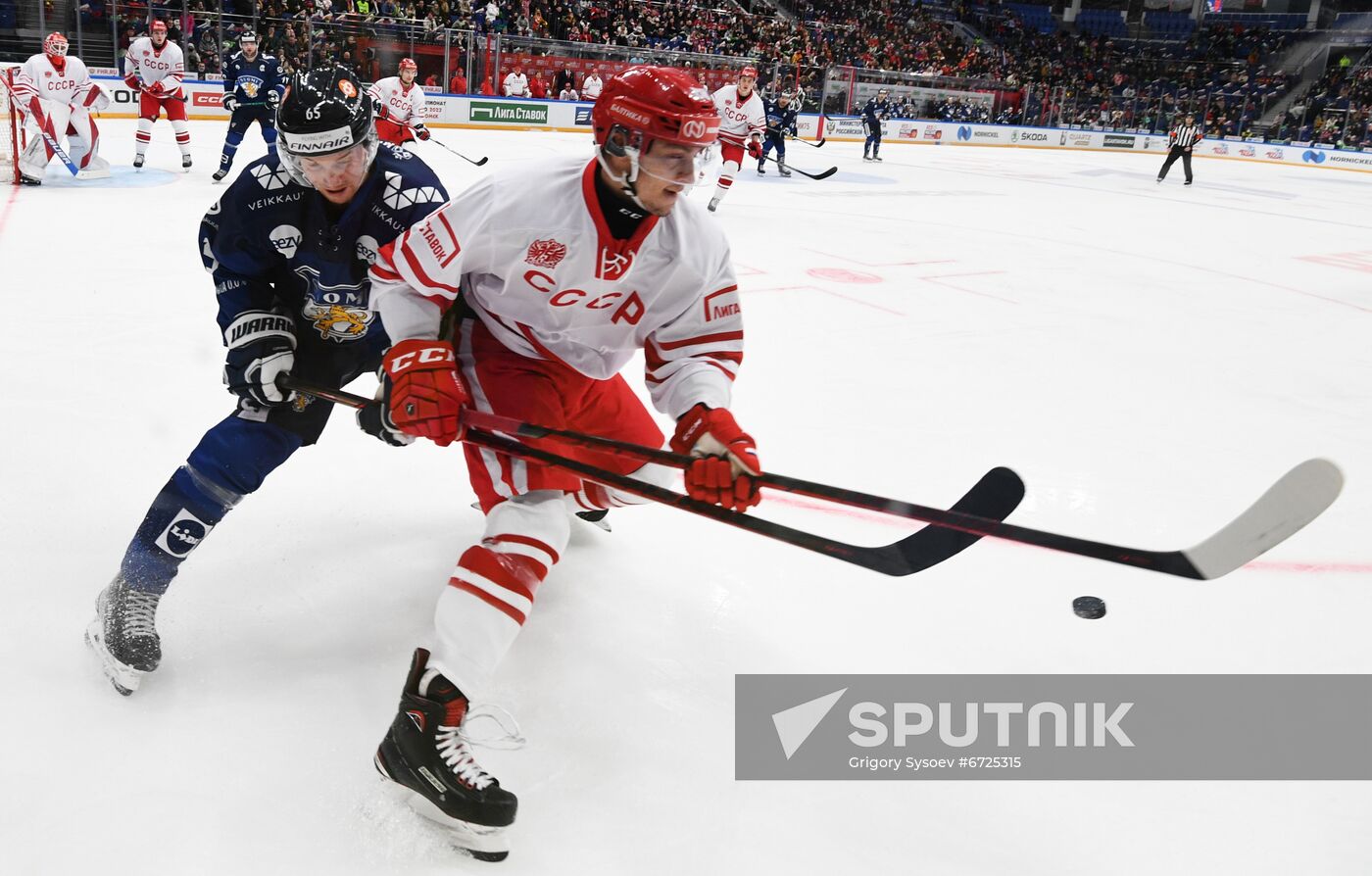 Russia Ice Hockey Euro Tour Russia - Finland