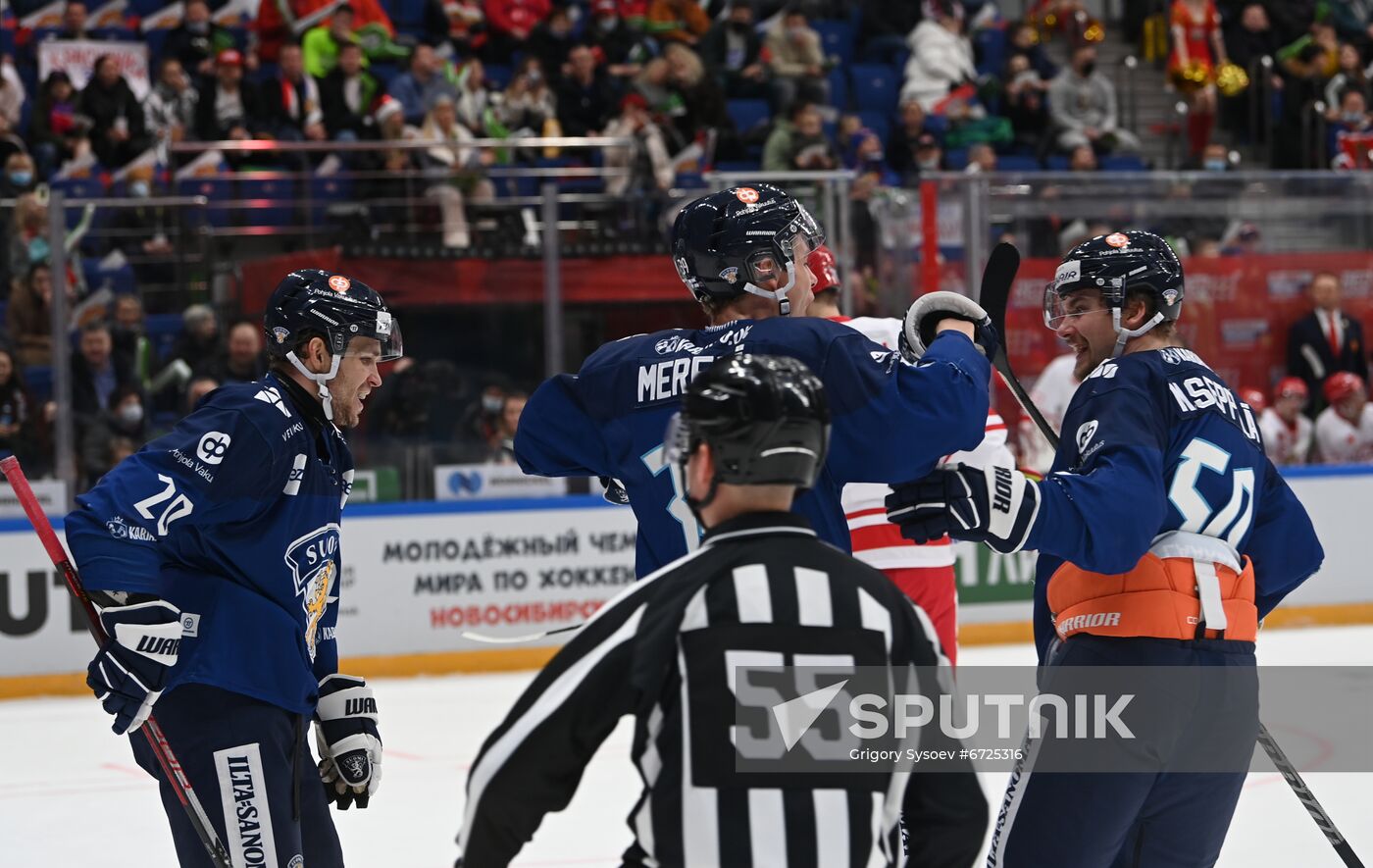 Russia Ice Hockey Euro Tour Russia - Finland