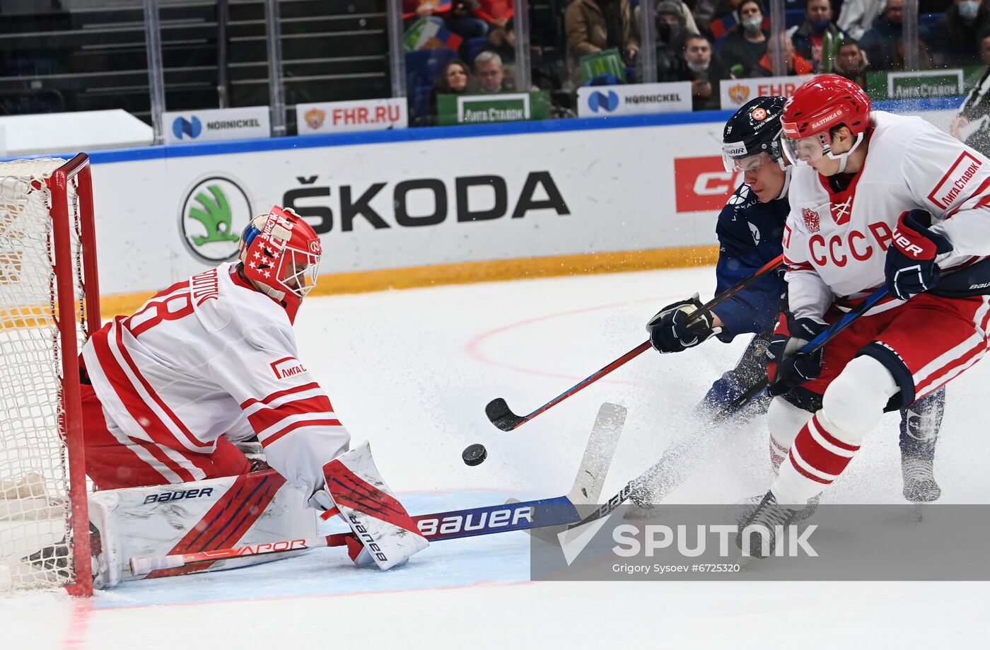 Russia Ice Hockey Euro Tour Russia - Finland