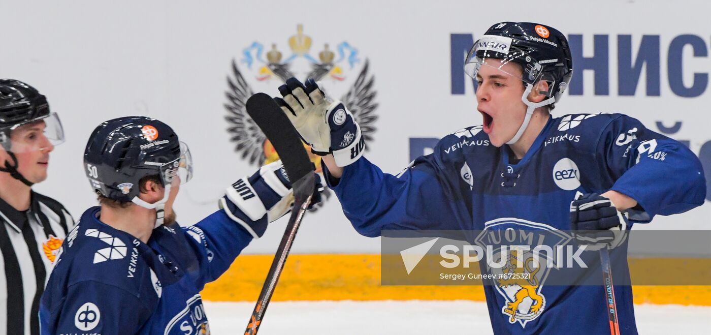 Russia Ice Hockey Euro Tour Russia - Finland