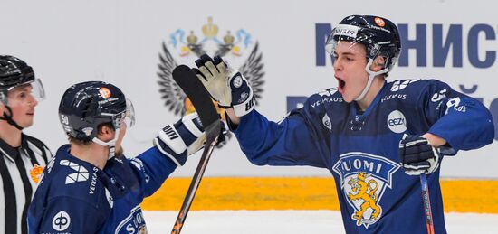 Russia Ice Hockey Euro Tour Russia - Finland