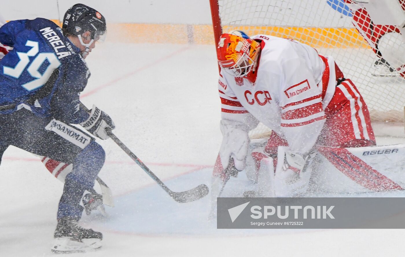 Russia Ice Hockey Euro Tour Russia - Finland