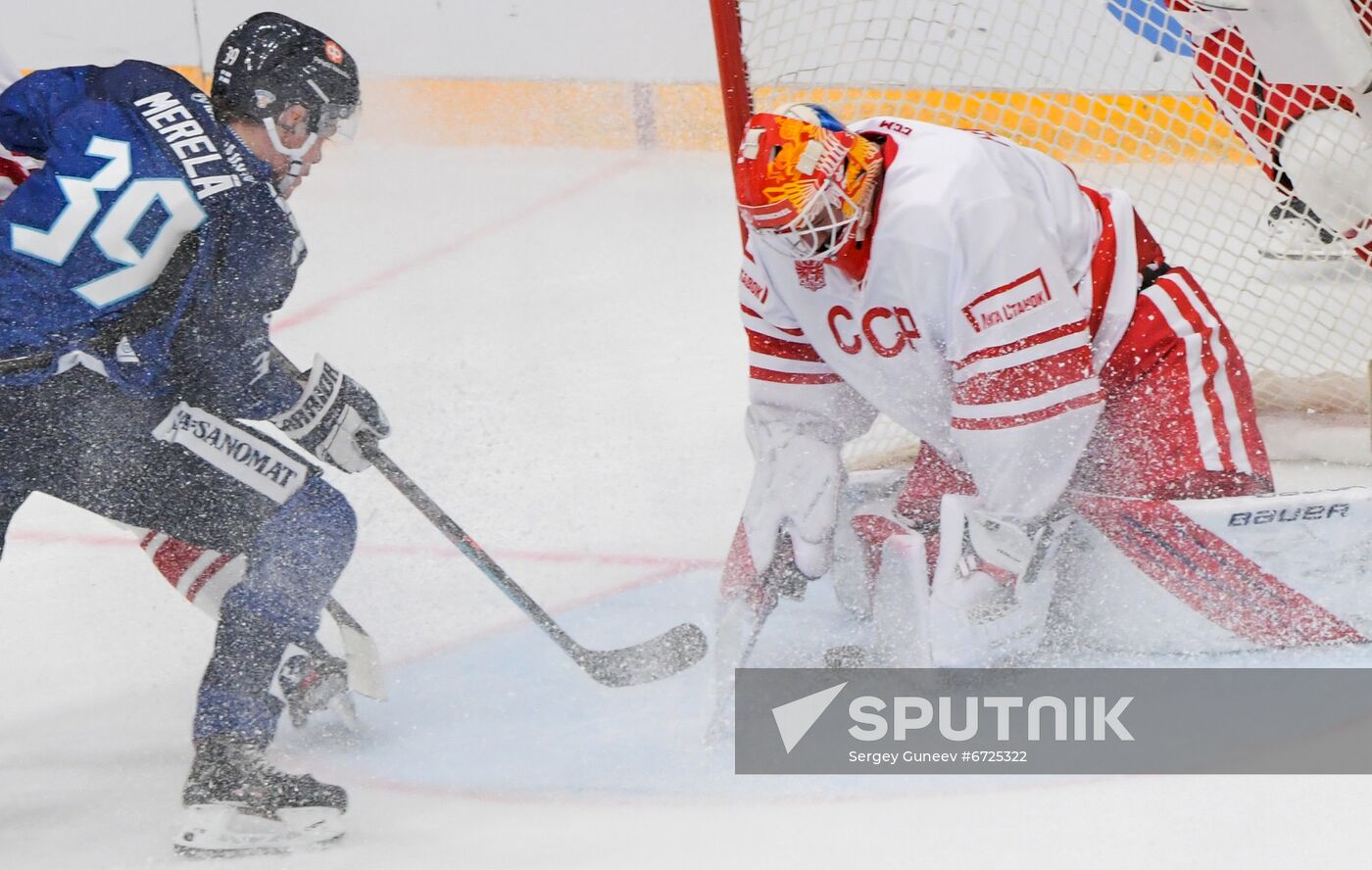 Russia Ice Hockey Euro Tour Russia - Finland