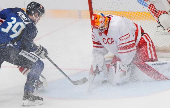 Russia Ice Hockey Euro Tour Russia - Finland