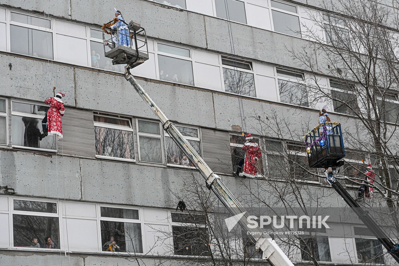 Russia New Year Festive Season Preparations