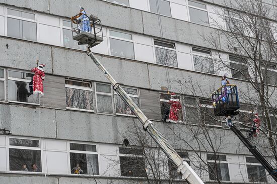 Russia New Year Festive Season Preparations