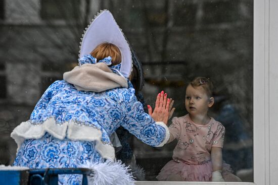 Russia New Year Festive Season Preparations