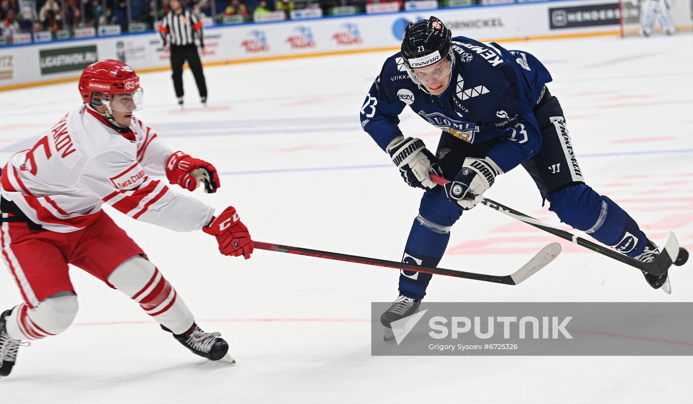 Russia Ice Hockey Euro Tour Russia - Finland