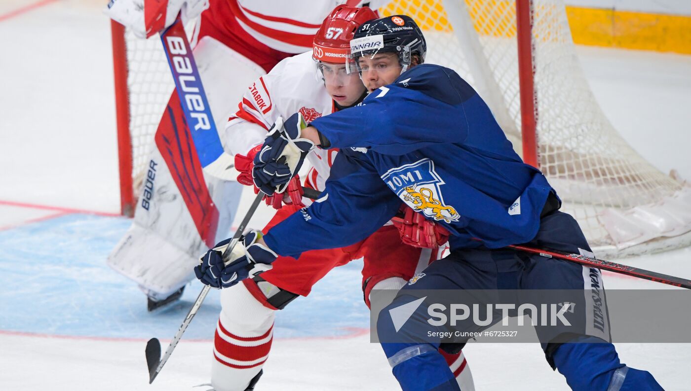 Russia Ice Hockey Euro Tour Russia - Finland