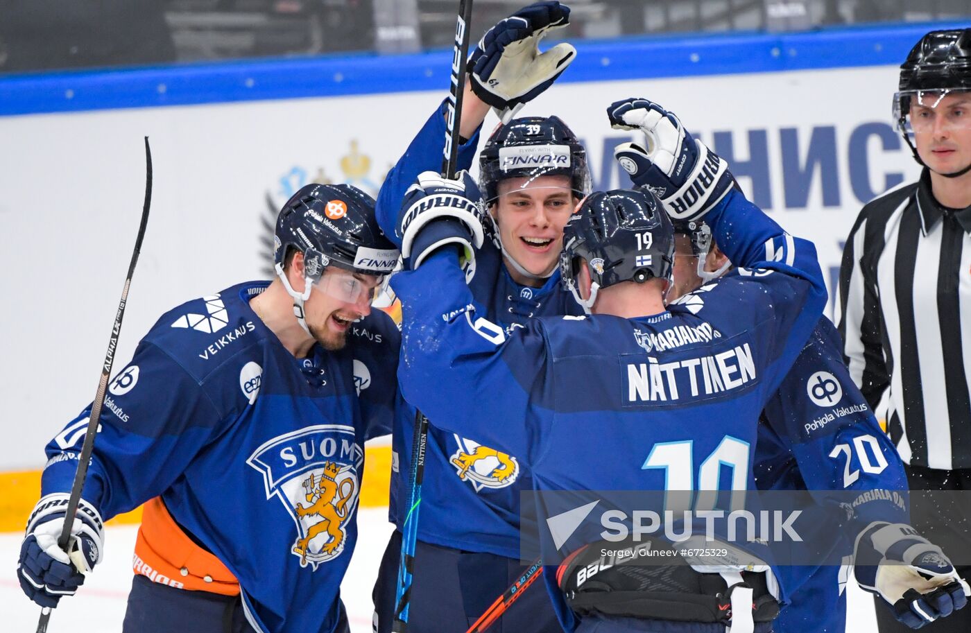 Russia Ice Hockey Euro Tour Russia - Finland