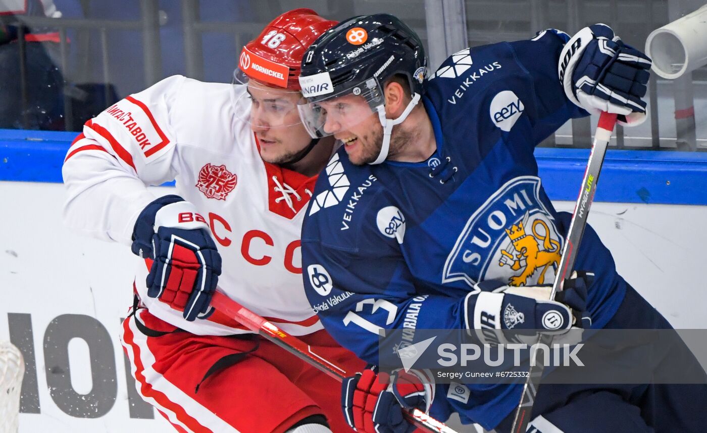Russia Ice Hockey Euro Tour Russia - Finland