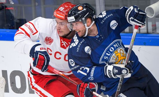 Russia Ice Hockey Euro Tour Russia - Finland