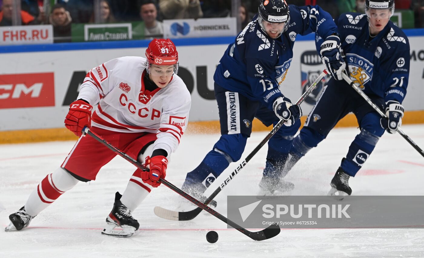 Russia Ice Hockey Euro Tour Russia - Finland