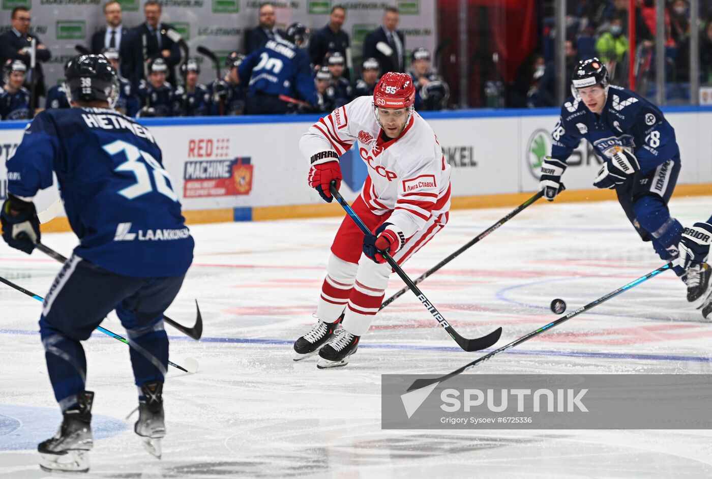 Russia Ice Hockey Euro Tour Russia - Finland