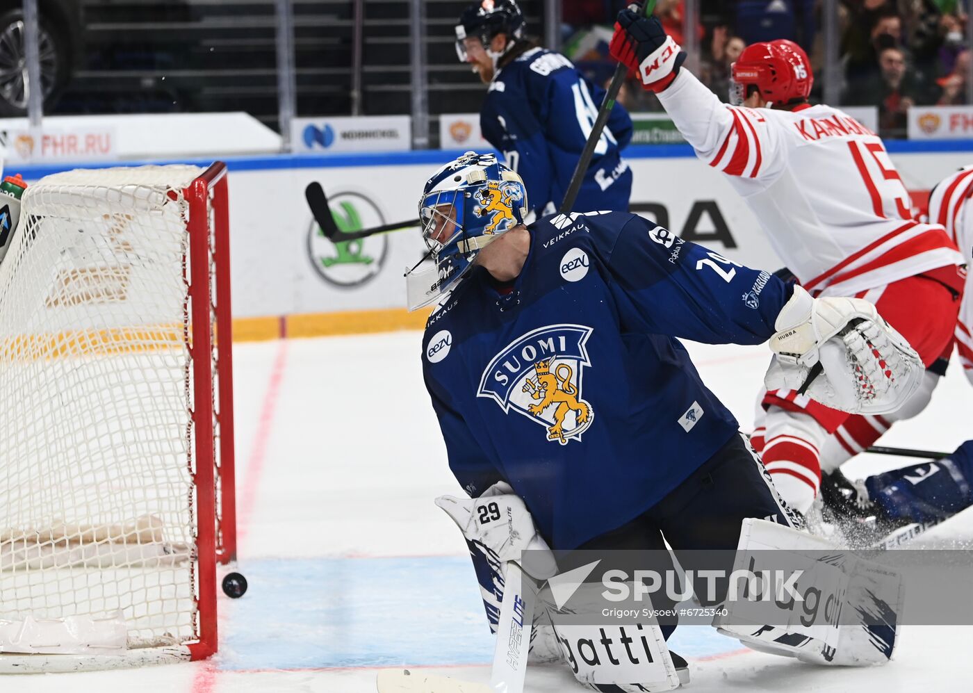 Russia Ice Hockey Euro Tour Russia - Finland