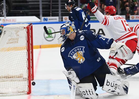 Russia Ice Hockey Euro Tour Russia - Finland