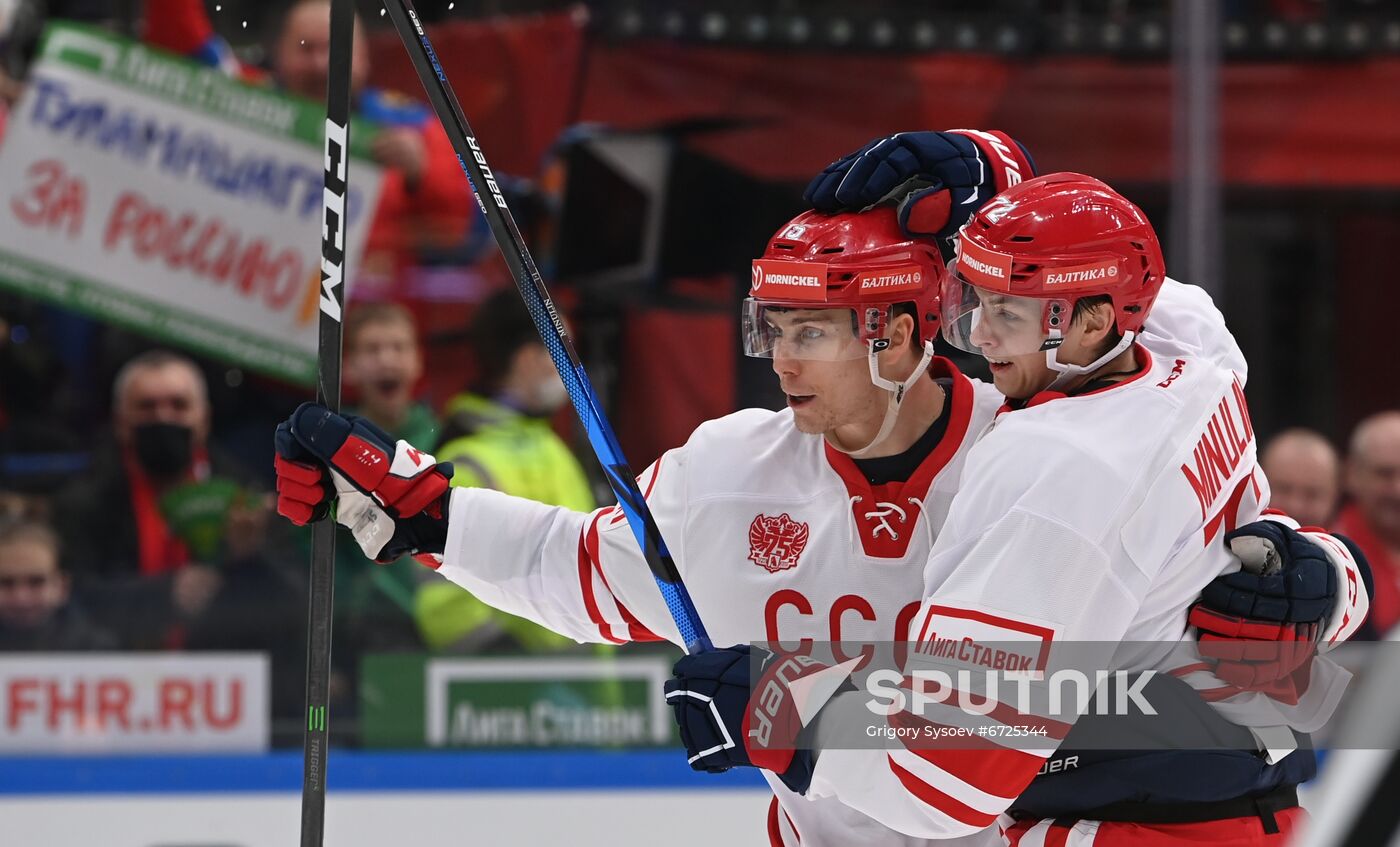 Russia Ice Hockey Euro Tour Russia - Finland