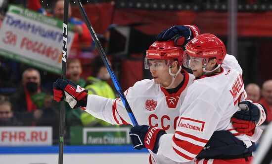 Russia Ice Hockey Euro Tour Russia - Finland