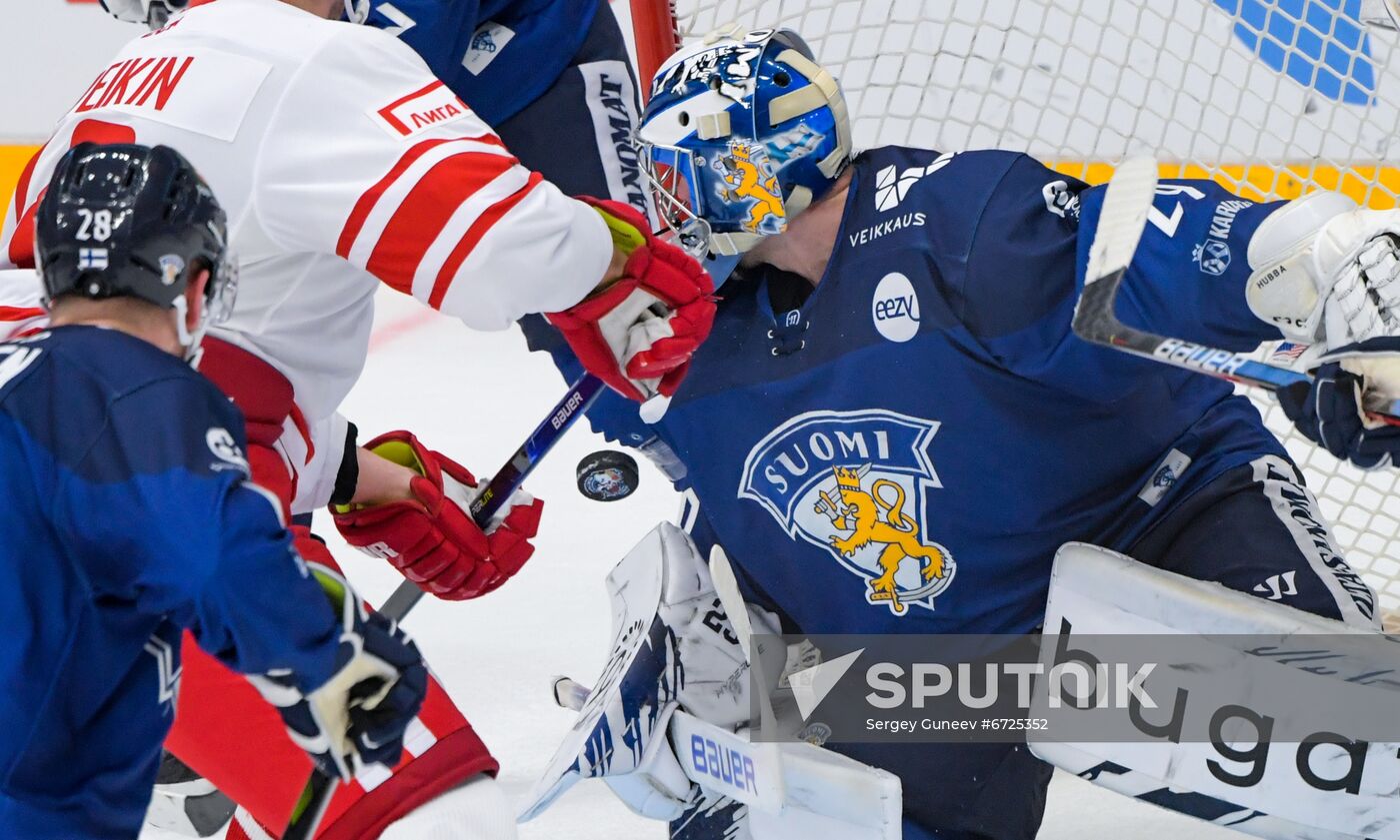 Russia Ice Hockey Euro Tour Russia - Finland