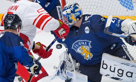 Russia Ice Hockey Euro Tour Russia - Finland