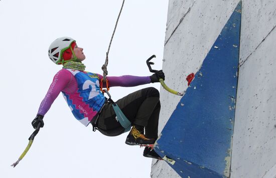 Russia Ice Climbing Championship