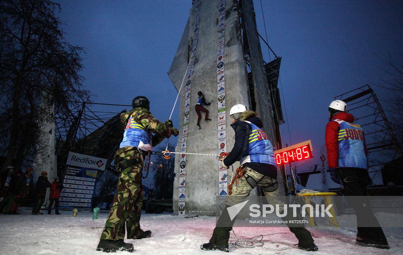 Russia Ice Climbing Championship