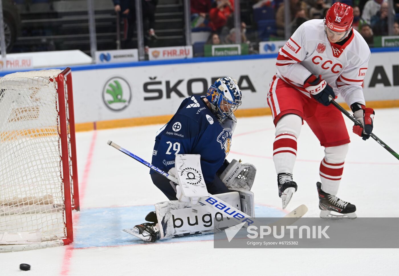 Russia Ice Hockey Euro Tour Russia - Finland