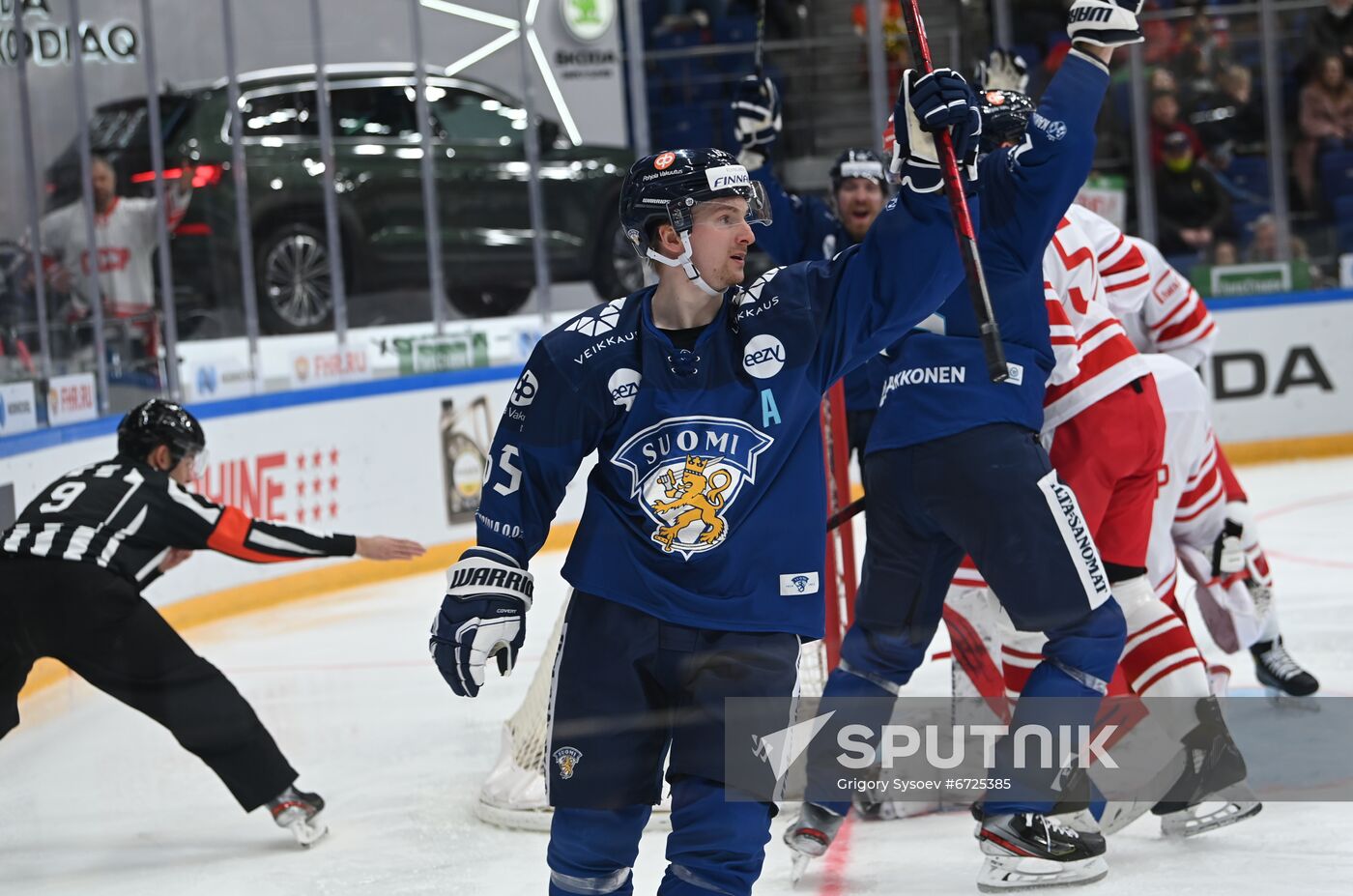 Russia Ice Hockey Euro Tour Russia - Finland