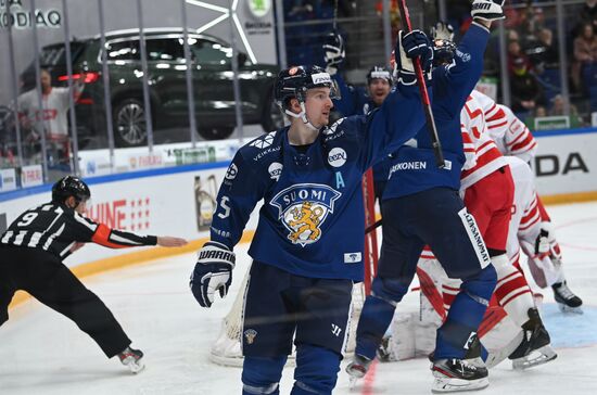 Russia Ice Hockey Euro Tour Russia - Finland