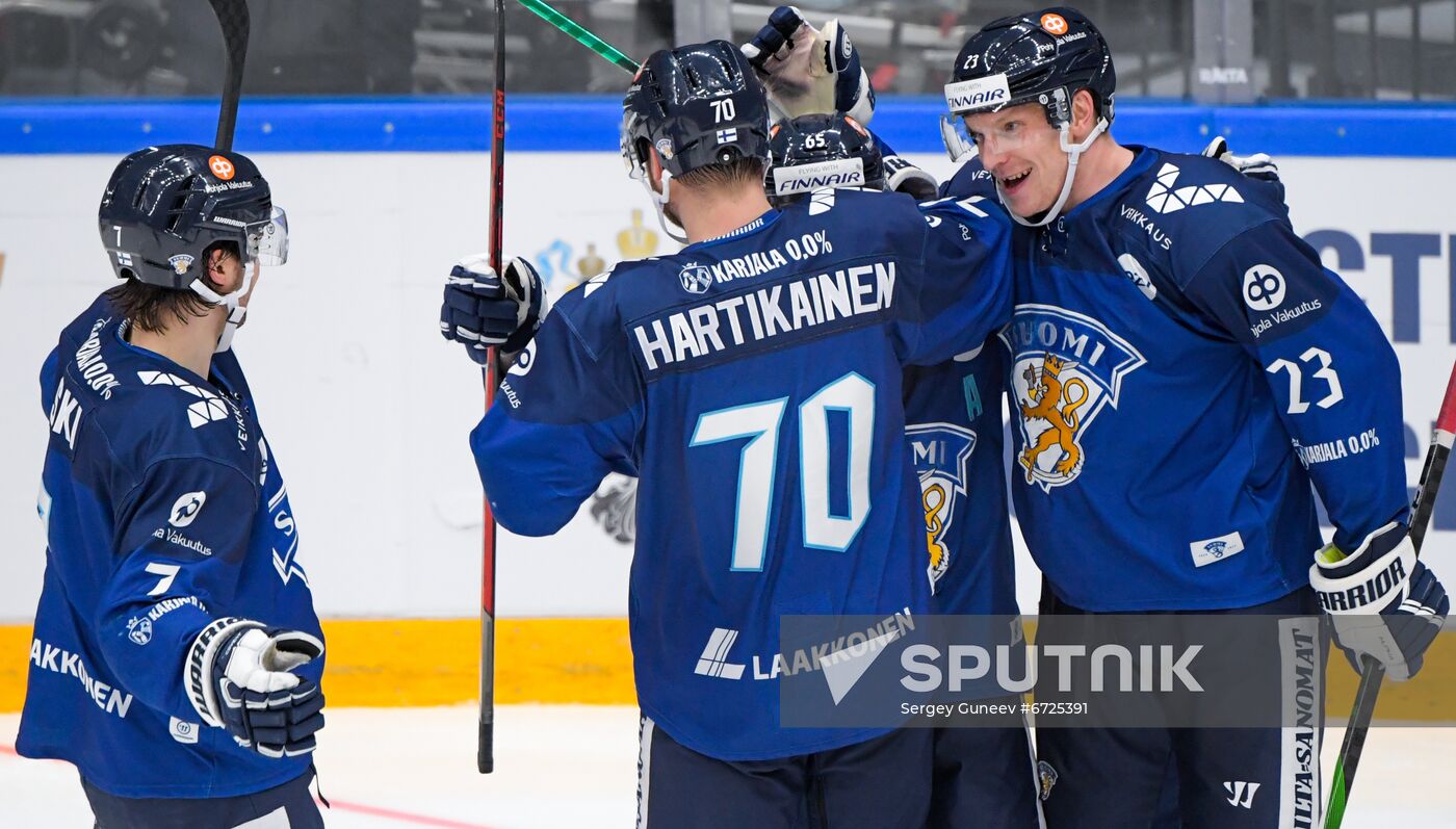 Russia Ice Hockey Euro Tour Russia - Finland